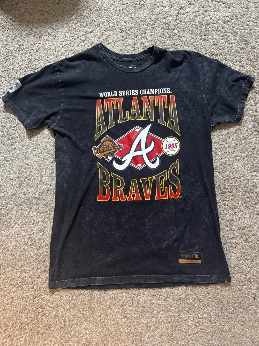 Atlanta Braves World Series 1995 Graphic Tee Baseballism